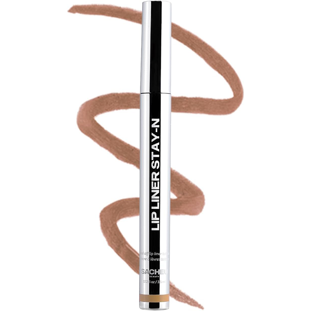 LIP LINER STAY-N - Peel-Off Lip Liner Stain - All Day & Night Lipliner with Hyaluronic Acid & Vitamin E - Long Lasting Formula - 0.12 fl oz / 3.5 ml