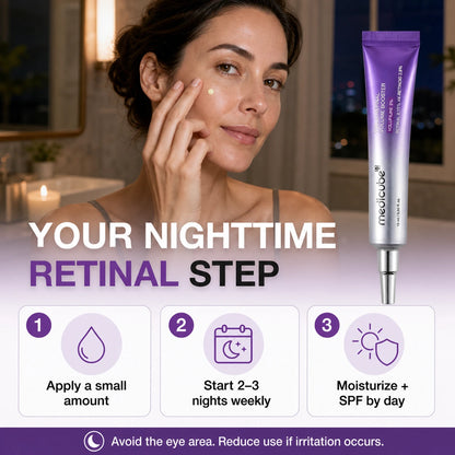 [NEW] [medicube] Vita A Retinal Volume Booster | Retinal + Volufiline + 4X-Retinoid + 4X Micro Boost | Anti-aging, Plumping | Care for Pores, Look of Fine Lines, Skin Elasticity & Firmness For Smoother, Firmer & Youthful-looking Skin | Korean Skincare