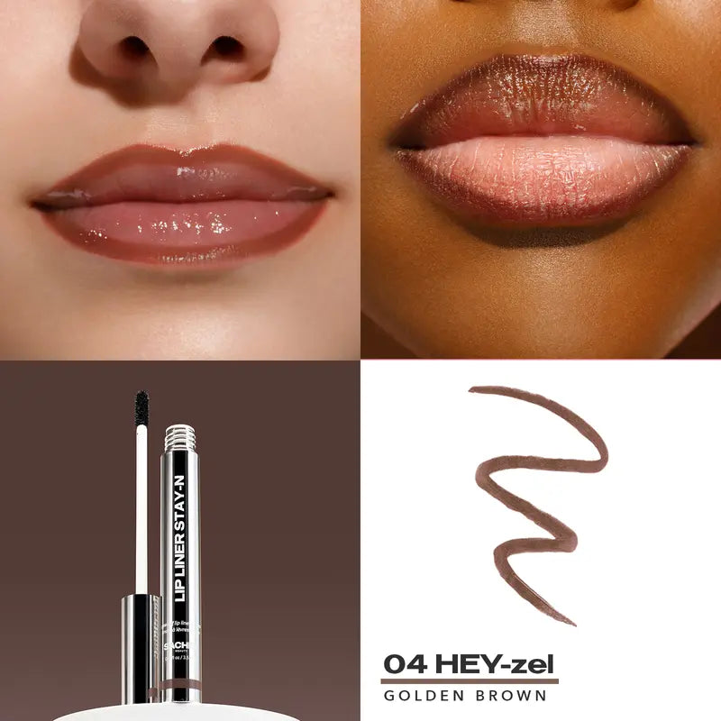 80% OFF | LIP LINER STAY-N - Peel-Off Lip Liner Stain - All Day & Night Lipliner with Hyaluronic Acid & Vitamin E - Long Lasting Formula - 0.12 fl oz / 3.5 ml