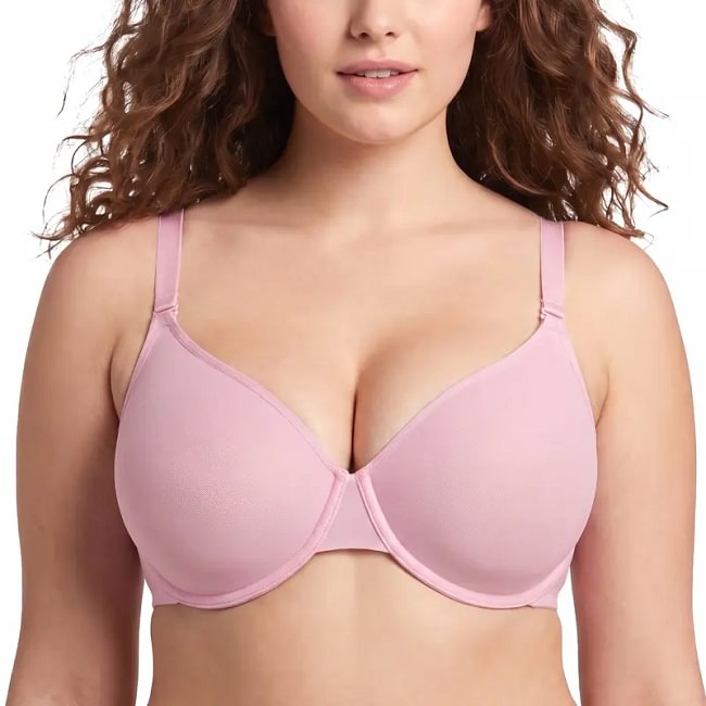 HSIA Seraphina Air Light Breathable Sheer Mesh Halter Bra Plus Size Summer Unlined Full Coverage Bra Underwire Support Non Padded Bra Lightweight Convertible Multiway 5-Way Wear Front Adjustable Detachable Straps Comfort Everyday Womenswear