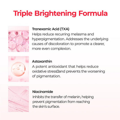 Dr.Melaxin TX Astaxanthin Glow Wrapping Duo | Tranexamic Acid&Astaxanthin&Niacinamide for Complete Dark Spot Care