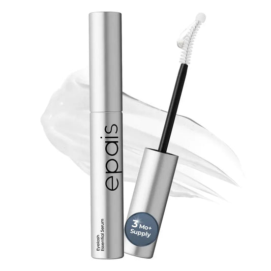 Essential Eyelash Growth Serum, Jumbo Size 0.5fl.oz - Safe & Gentle Lashes Care, Fuller, Thicker in 2 Weeks, Non-Prostaglandin