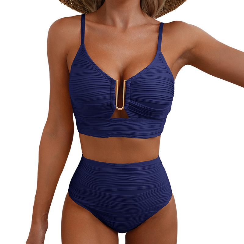 Women's Push Up High Waist Bikini  👙