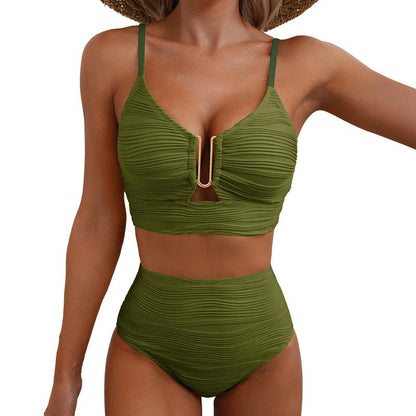 Women's Push Up High Waist Bikini  👙