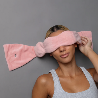 Nodpod Sleep Mask - The Weighted Blanket For Your Eyes, Calming Eyemask for Deep Sleep, Side-Sleeping Friendly, 100% Blackout, Patented Strap-Free Design