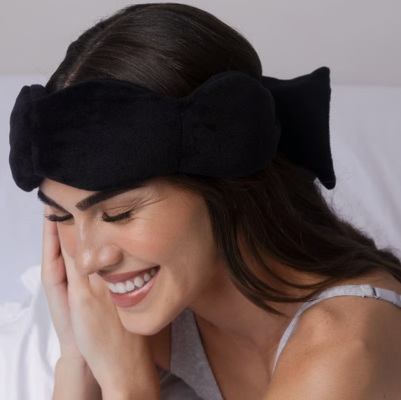 Nodpod Sleep Mask - The Weighted Blanket For Your Eyes, Calming Eyemask for Deep Sleep, Side-Sleeping Friendly, 100% Blackout, Patented Strap-Free Design