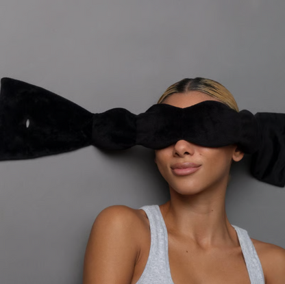 Nodpod Sleep Mask - The Weighted Blanket For Your Eyes, Calming Eyemask for Deep Sleep, Side-Sleeping Friendly, 100% Blackout, Patented Strap-Free Design