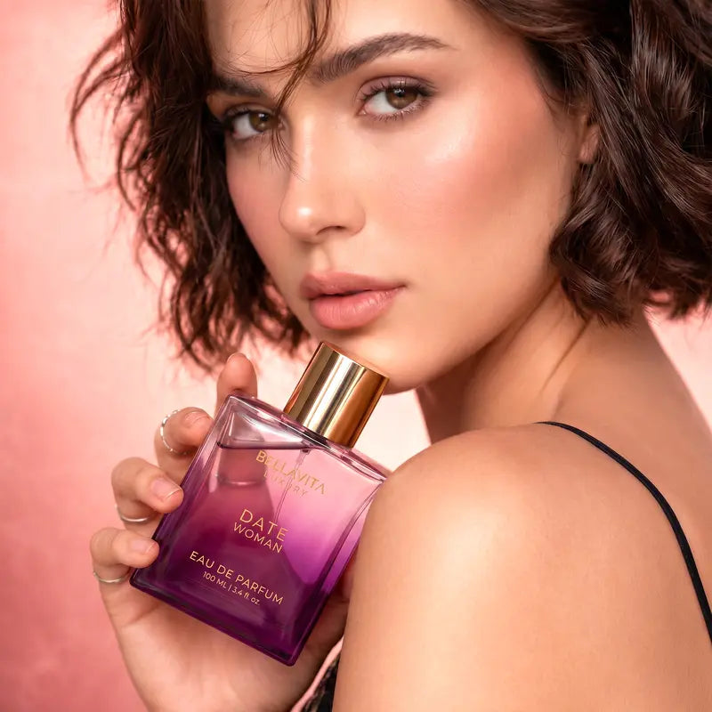 Bellavita Luxury DATE Woman Eau De Parfum 100ML | Romantic Women Perfume | Long Lasting Floral Fruity Fragrance | Perfume for Women | Women Perfume Gift Set | Women’s Day Special