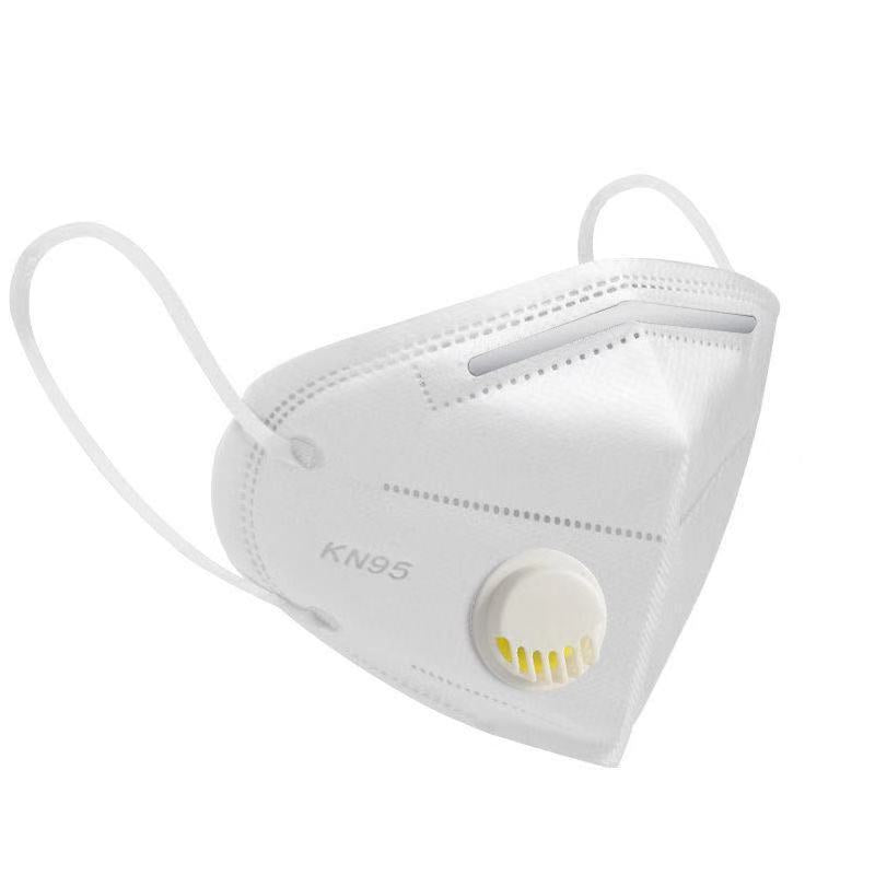 KN95 Mask, 5-layer breathable mask, filtration efficiency>95%, suitable for construction sites, decoration outdoors, protecting your health