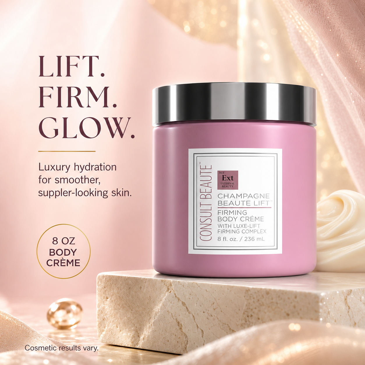 💆‍♀️ Experience Ultimate Luxury - 50% OFF - ✨ Champagne Beaute Lift Firming Body Crème - For Firmer, Smoother, Radiant Skin! 🌟
