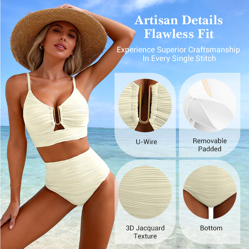 Women's Push Up High Waist Bikini  👙