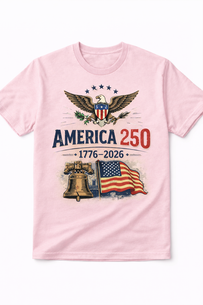 🎉America 250™ 🎉– 1776–2026 Patriotic Commemorative T-Shirt