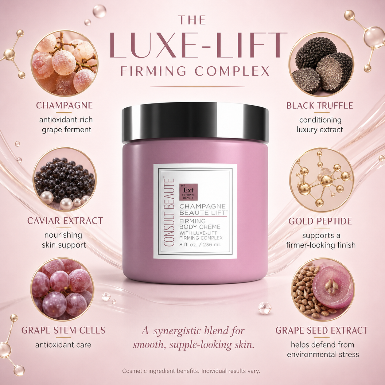 💆‍♀️ Experience Ultimate Luxury - 50% OFF - ✨ Champagne Beaute Lift Firming Body Crème - For Firmer, Smoother, Radiant Skin! 🌟