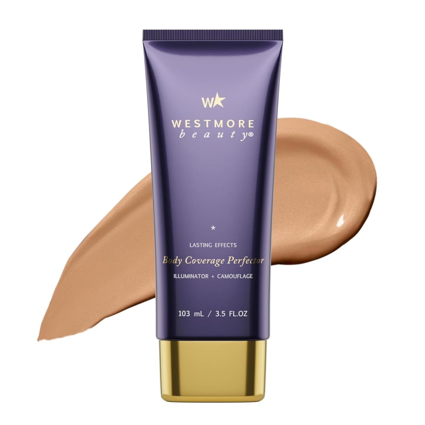 Body Coverage Perfector – Waterproof Leg & Body Makeup - Tattoo Cover Up Makeup - 3.5 Oz (Natural Radiance)
