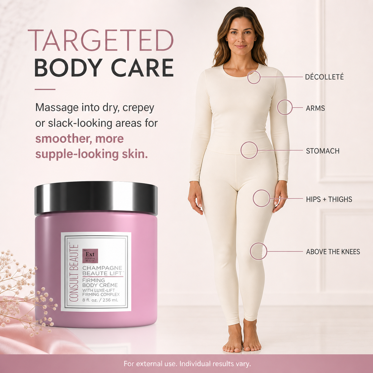 💆‍♀️ Experience Ultimate Luxury - 50% OFF - ✨ Champagne Beaute Lift Firming Body Crème - For Firmer, Smoother, Radiant Skin! 🌟