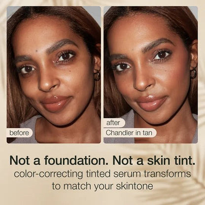 tarte summer skin essentials - CC color-correcting tinted serum + creaseless SPF 30 mineral setting powder