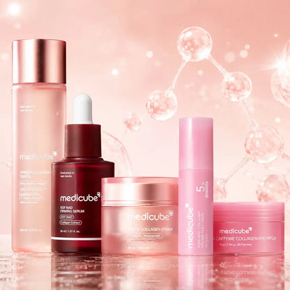 [🏆Directly Sourced from Korea |🥇 Korea's #1 Anti-Aging Skincare Set] - My Real Age Set | 5-step Longevity, Anti- Aging Routine l PDRN & Volufiline & Collagen & NAD+ EGF Complex l Cares for Look of Fine Lines, Firming Care, Radiant & Youthful Looking