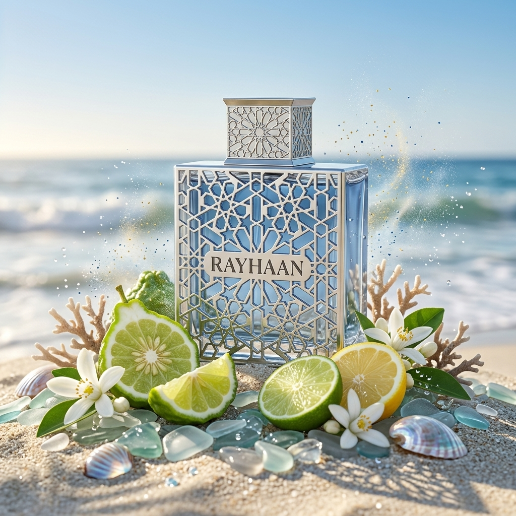Rayhaan Aquatica for Men Eau de Parfum Spray, 3.4 Ounce