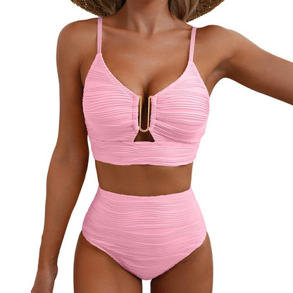 Women's Push Up High Waist Bikini  👙