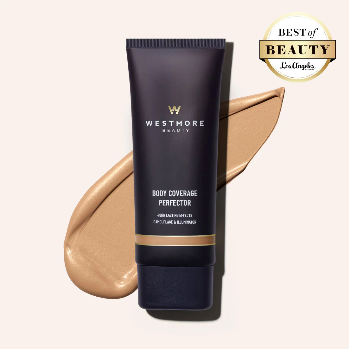 New! Body Coverage Perfector – Waterproof & Sweatproof Leg & Body Makeup, Concealer & Tattoo Cover-Up, 100ml