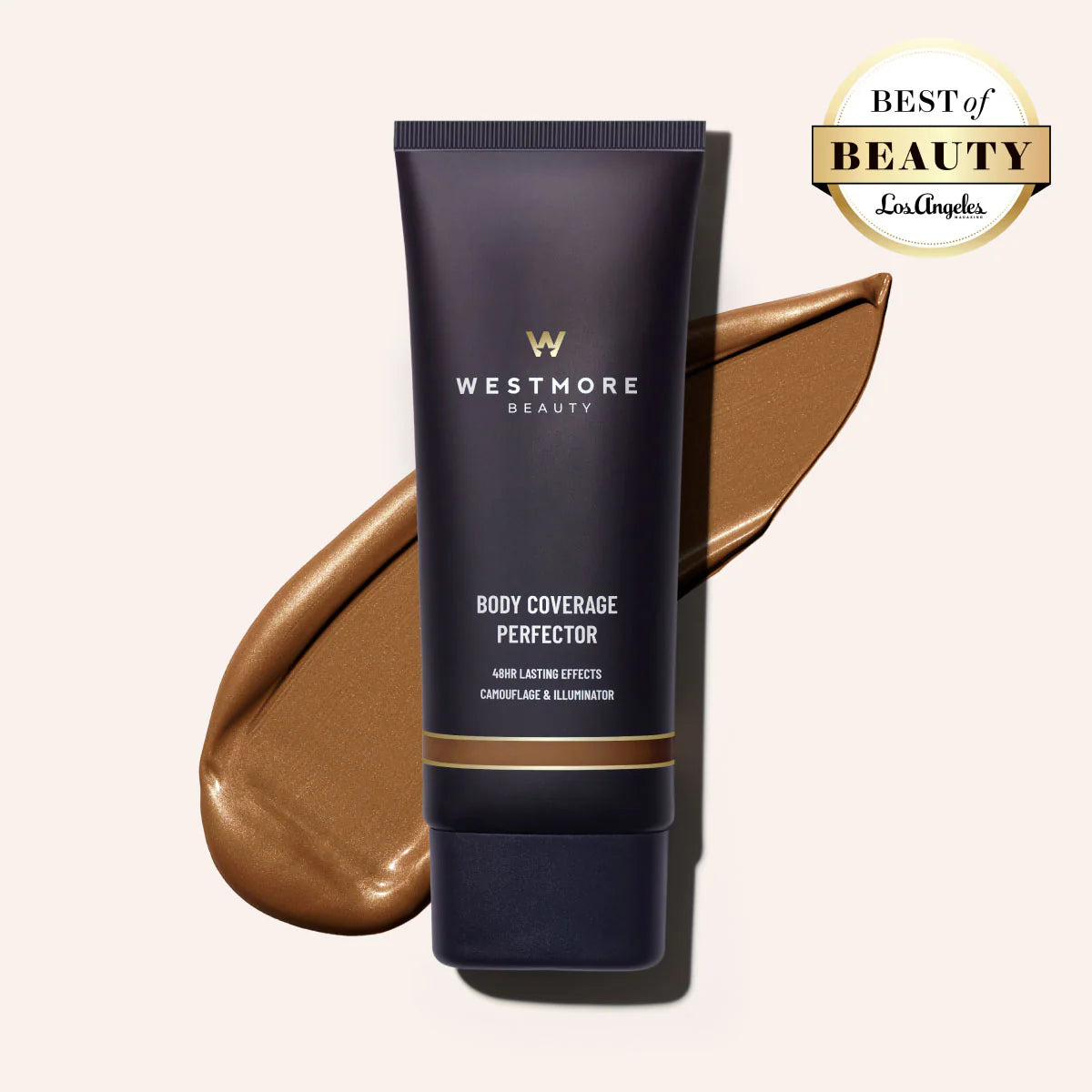 New! Body Coverage Perfector – Waterproof & Sweatproof Leg & Body Makeup, Concealer & Tattoo Cover-Up, 100ml