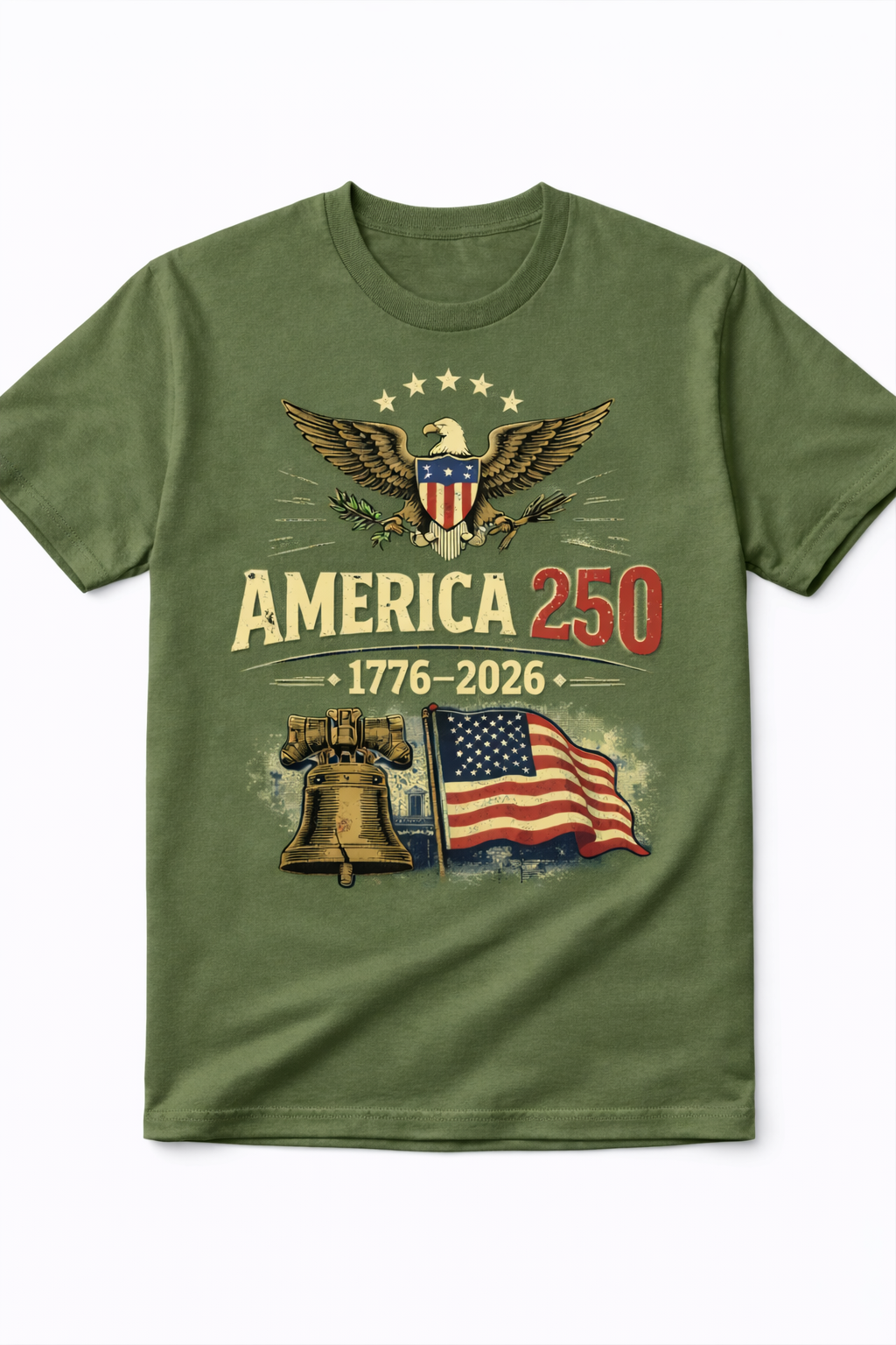 🎉America 250™ 🎉– 1776–2026 Patriotic Commemorative T-Shirt