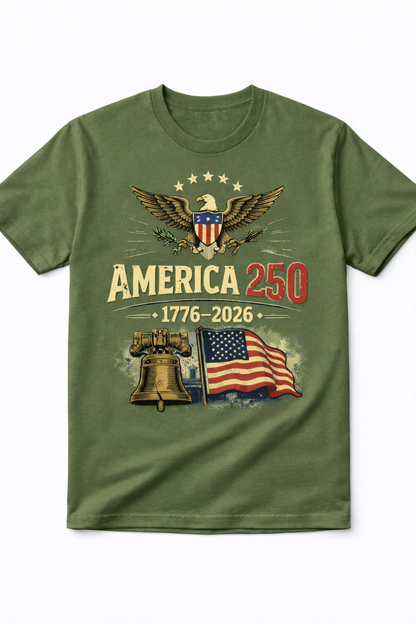 🎉America 250™ 🎉– 1776–2026 Patriotic Commemorative T-Shirt