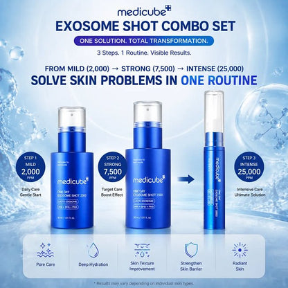 [medicube] Zero Exosome Spicule Shot Serum Skincare Aha Ampoule