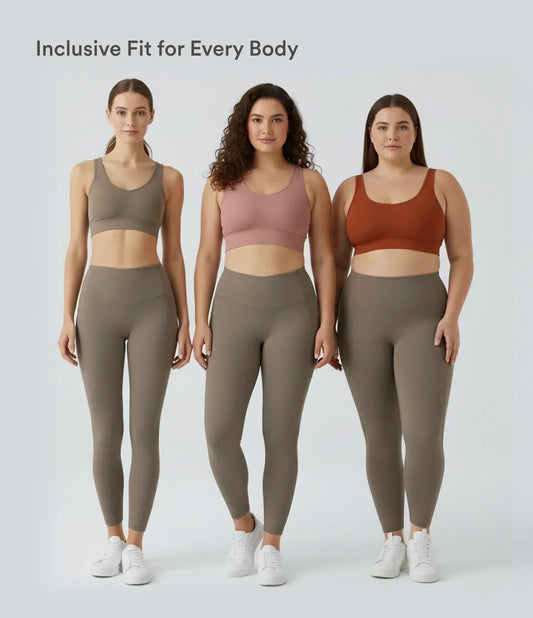 🔥Alisanda®  High Waisted Waist Shaping Pocket Shaping Training Leggings